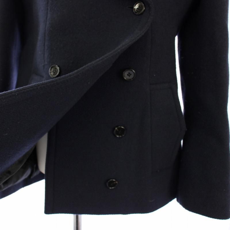 Chloé ダークネイビー ピーコート M Chloe（クロエ） ピーコート Pコート アウター 38 ネイビー