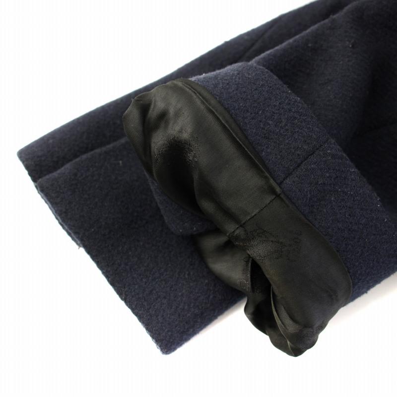 お値下げ中★Chloé ネービー　ウールピーコート ウール製オーバーサイズ ショートコート 青 - Chloé