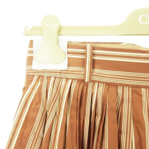 Chloe 未使用品 クロエ CHLOE キュロット ショートパンツ ストライプ  