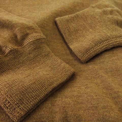 N.HOOLYWOOD Vネックセーター 長袖 ウール 薄手 ストレッチ 40 L 茶 ブラウン /CK7 ■GY19 メンズ 【サイケデリック】