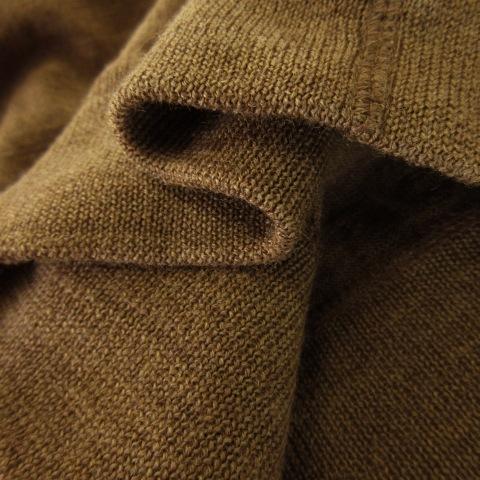 N.HOOLYWOOD Vネックセーター 長袖 ウール 薄手 ストレッチ 40 L 茶 ブラウン /CK7 ■GY19 メンズ 【サイケデリック】