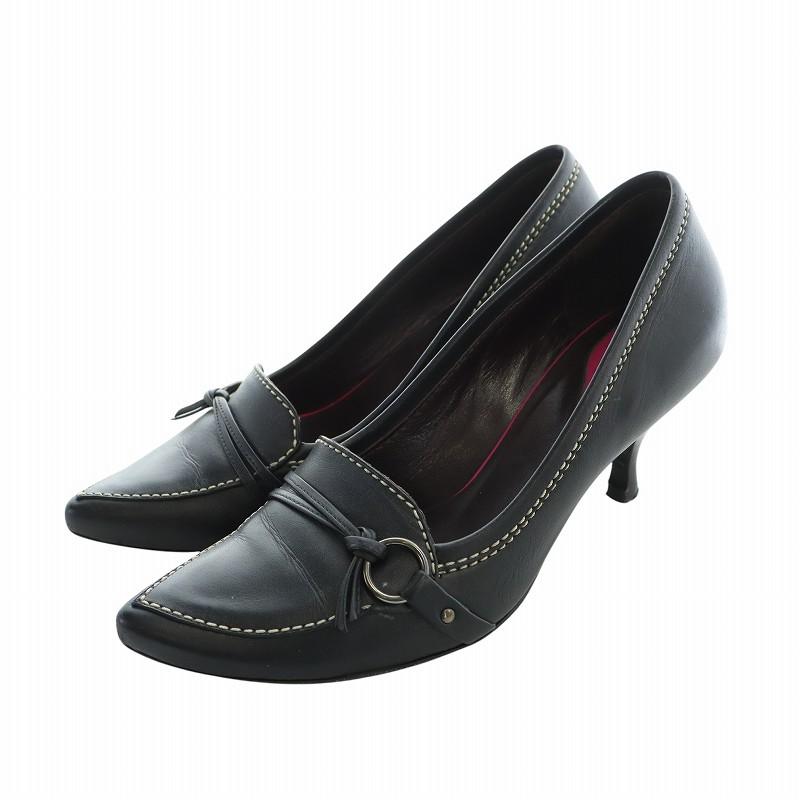 ボッテガヴェネタ アーモンド　バレエシューズ 36 黒　ブラック ボッテガヴェネタ アーモンド バレエシューズ 36 黒 ブラック