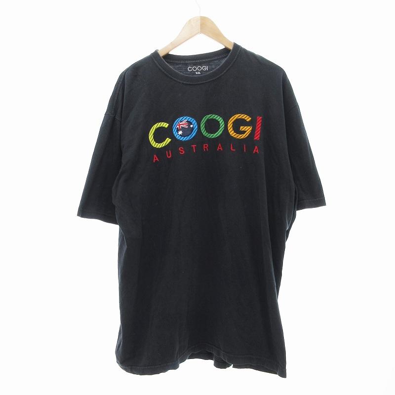 COOGI/クージー BASICS ロゴ オーバーサイズ半袖ニット【XL】【MKNA75101】 COOGI 半袖シャツ サイズL クージー
