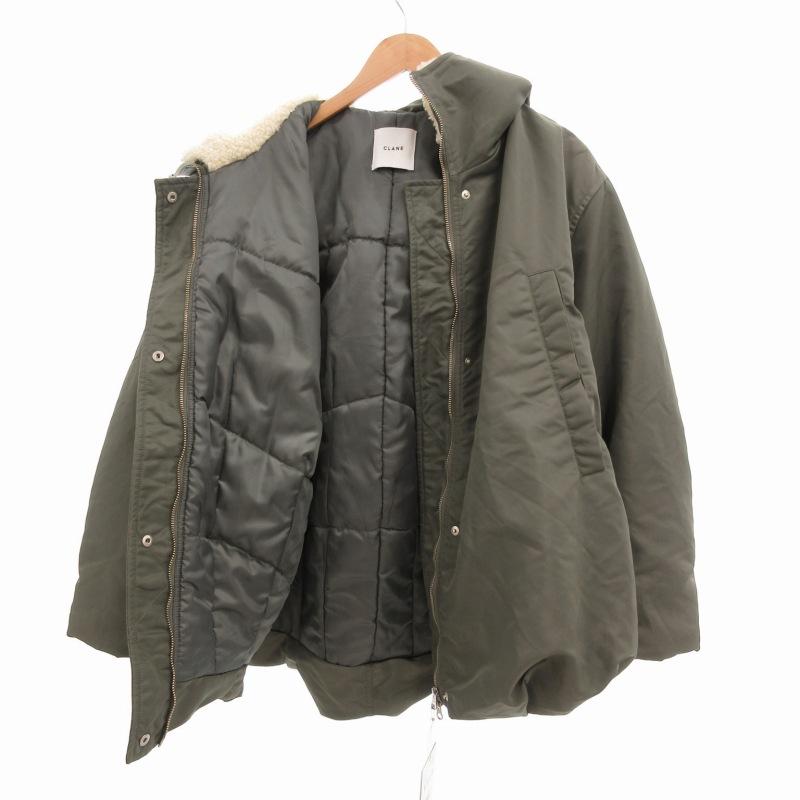 未使用品 クラネ CLANE タグ付き BALLOON DESIGN HOODED N3B