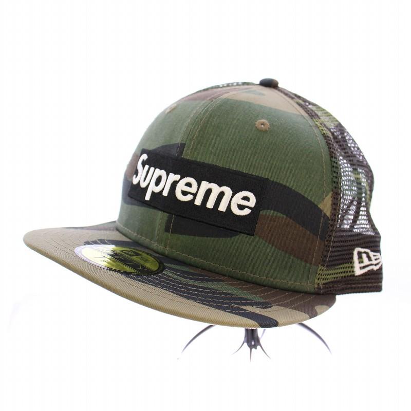 Supreme シュプリーム ボックスロゴメッシュバック キャップ 帽子 切替 