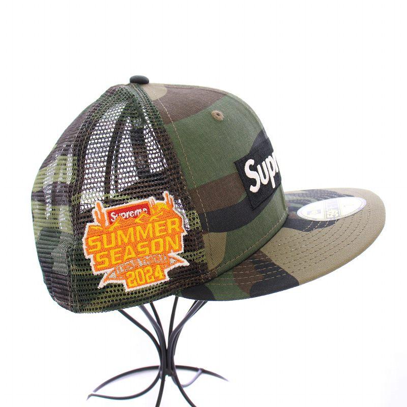 Supreme シュプリーム ボックスロゴメッシュバック キャップ 帽子 切替 