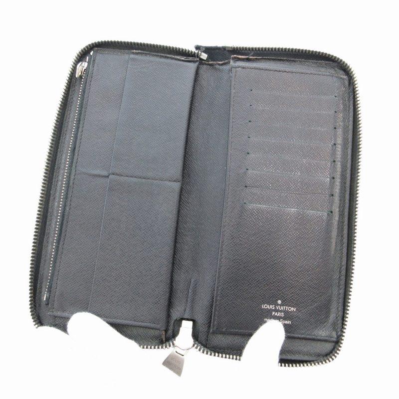 ルイ ヴィトン◎ヴェルティカル ダミエ グラフィット ラウンドファスナー 黒色 LOUIS VUITTON ルイヴィトン ジッピーウォレット・ヴェル