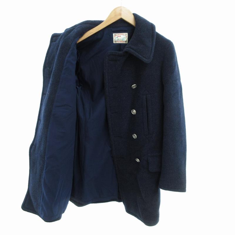 リングジャケット ネイビー ピーコート リングヂャケット RING JACKET ピーコート Pコート メルトン ウール