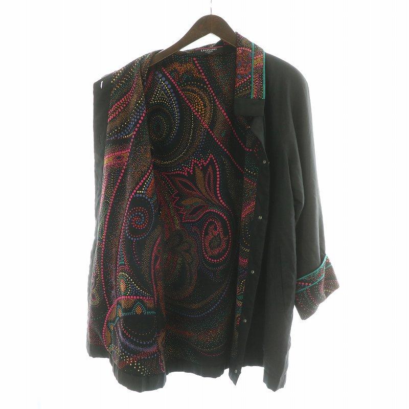 LEONARD（レオナール） フッション FASHION コート ハーフ シルク 中綿