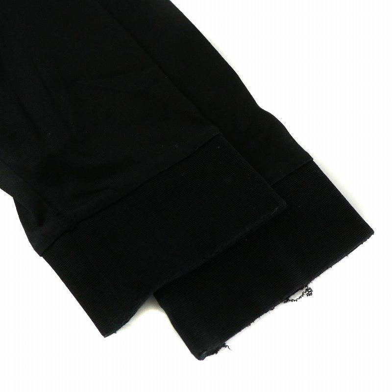 バーバリー 長袖Tシャツ カットソー ロンT クルーネック TBロゴ SP 黒 BURBERRY（バーバリー） BURBERRY Tシャツ カットソー ロンT 長袖