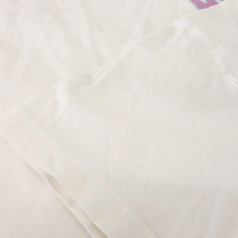 FR2 白色 ロゴ入り メンズパンツ M エフアールツー #FR2 Tシャツ 半袖 ロゴ プリント ウサギ MAD