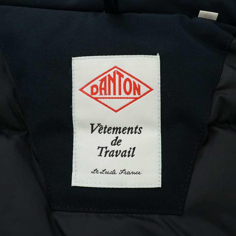 ダントン DANTON ダウンジャケット アウター ファー タヌキ フード