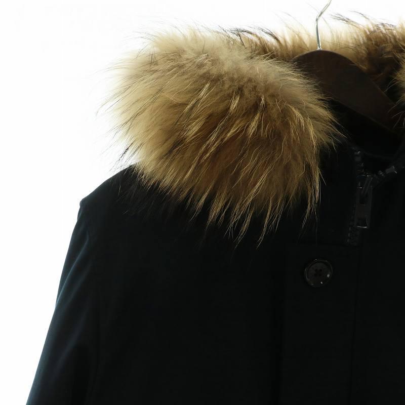 ダントン DANTON ダウンジャケット アウター ファー タヌキ フード