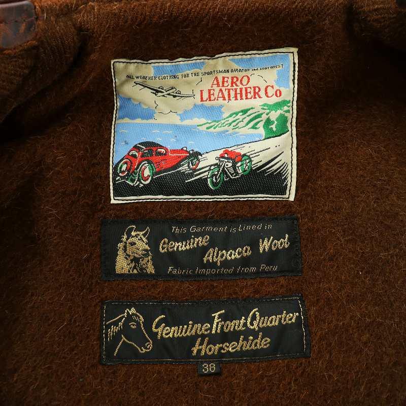 エアロレザー AEROLEATHER ホースハイド レザー ジャケット 革