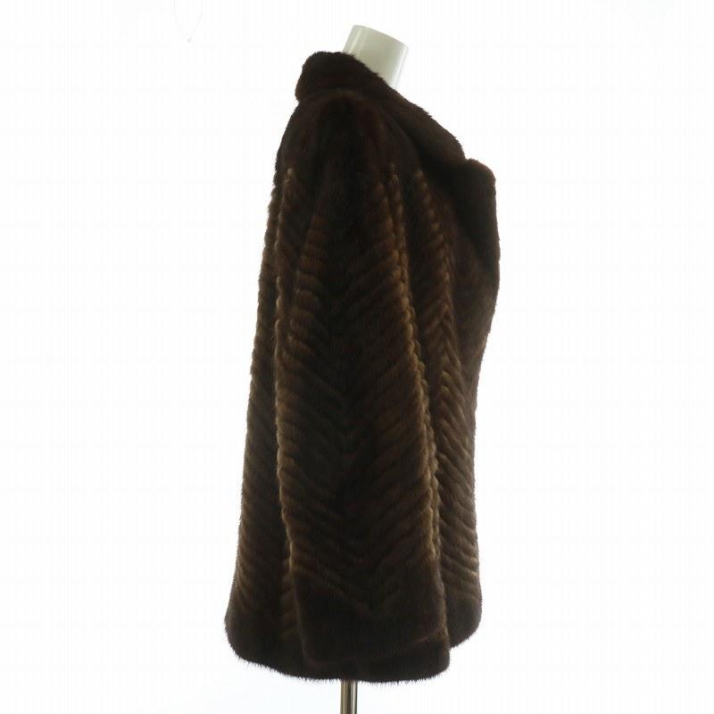 ロティニー ROTINY ファーコート アウター 毛皮 ミンク ミドル 13 XL