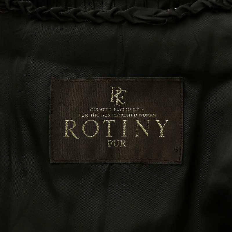 ロティニー ROTINY ファーコート アウター 毛皮 ミンク ミドル 13 XL