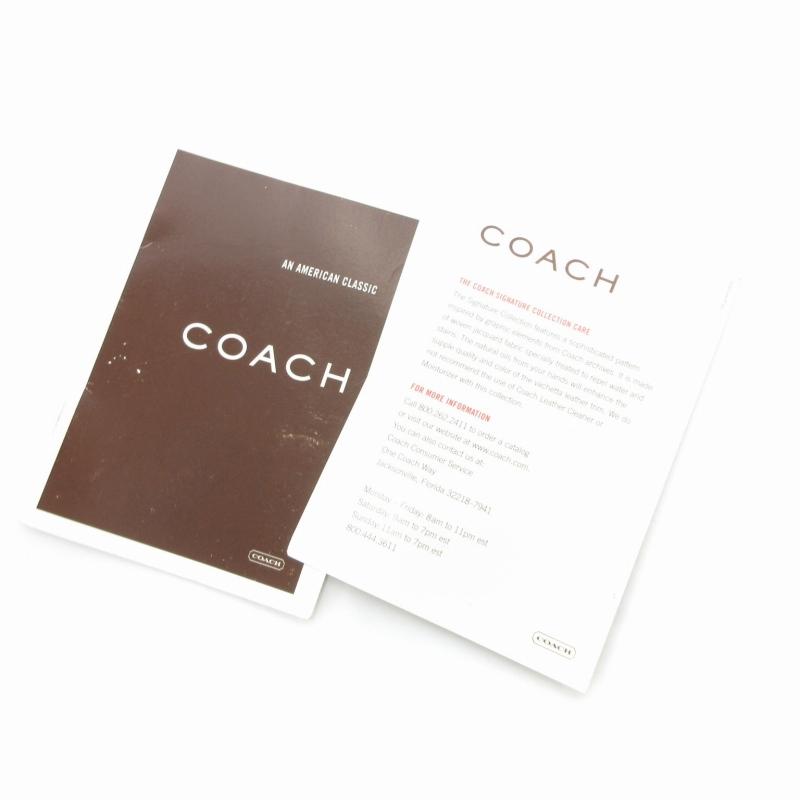 COACH コーチ 8K07 トートバッグ ハンド キャンバス