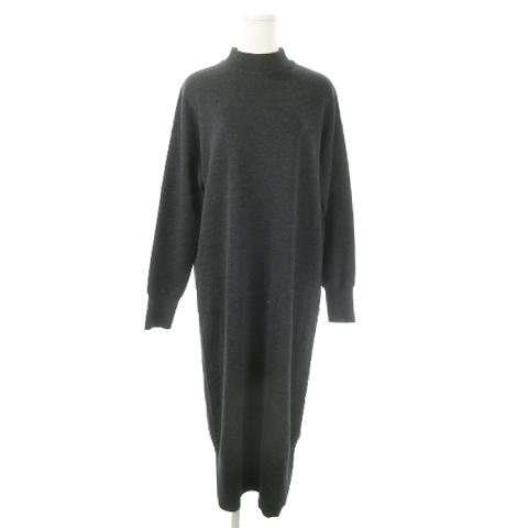 theory luxe セオリーリュクス 24AW ロングワンピース ニット クルー  