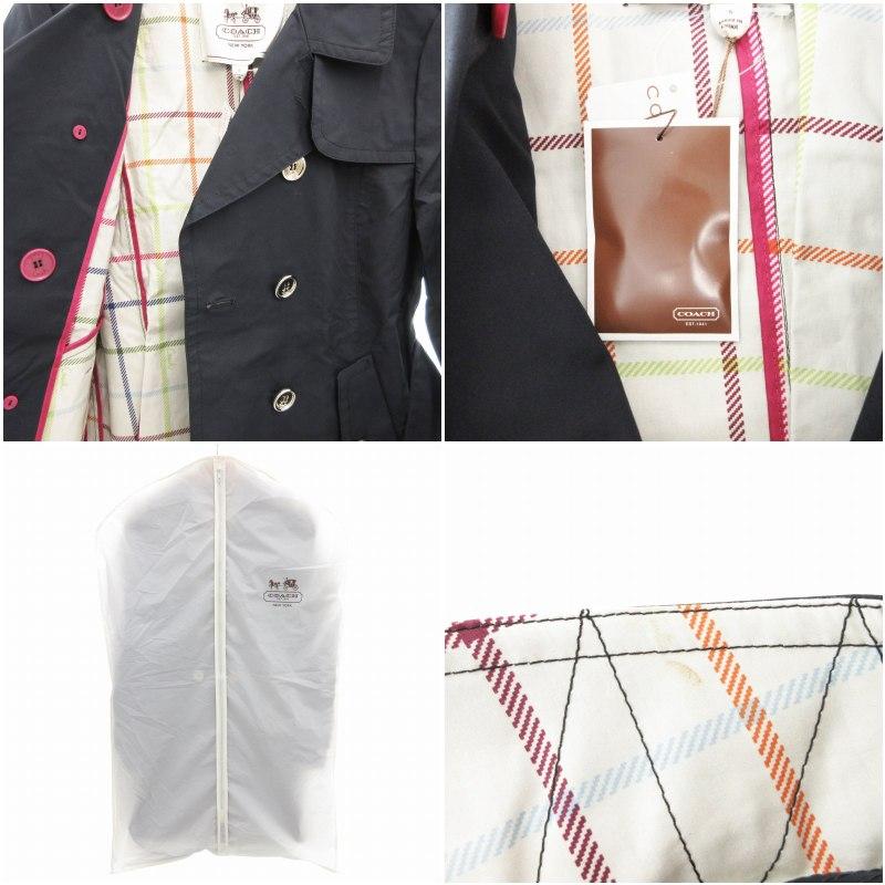 COACH（コーチ） 未使用品 タグ付き ダブル トレンチコート ロング