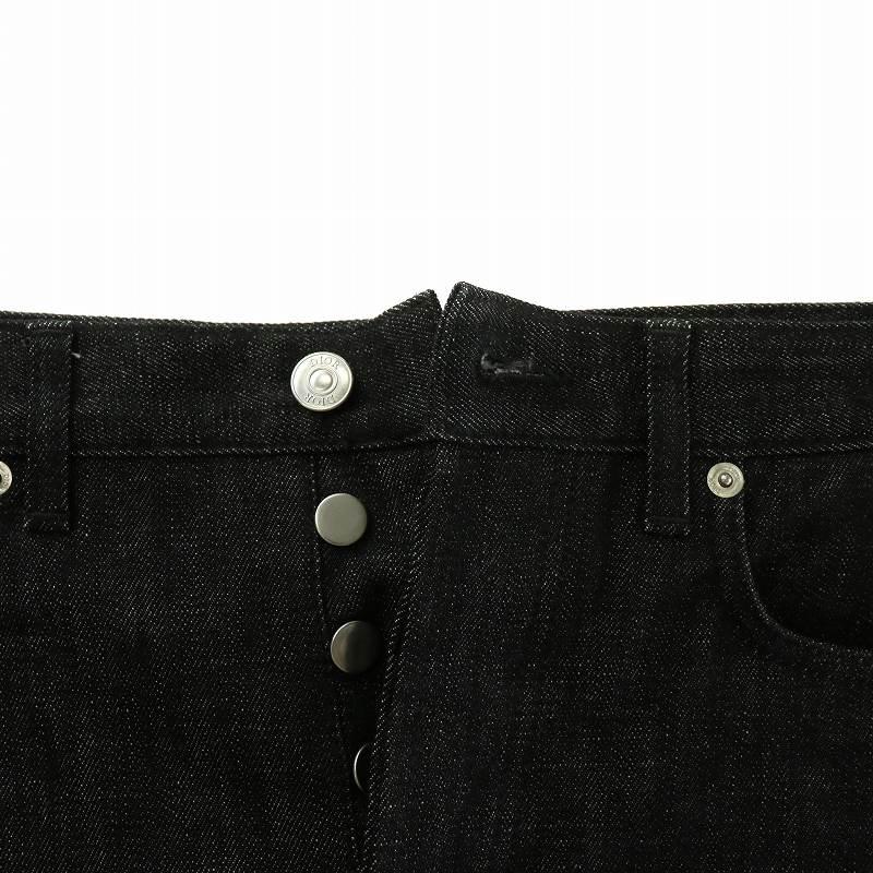 ディオール Dior デニムパンツ ジーンズ テーパード 裏地オブリーク