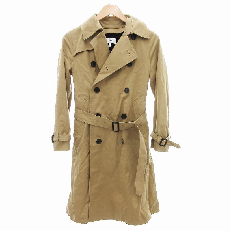 ハイク HYKE トレンチコート ジャケット ベルト付き エポレット 1