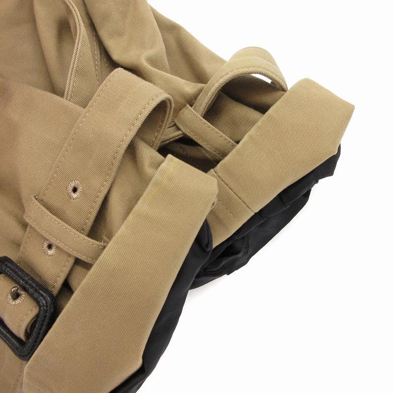 ハイク HYKE トレンチコート ジャケット ベルト付き エポレット 1