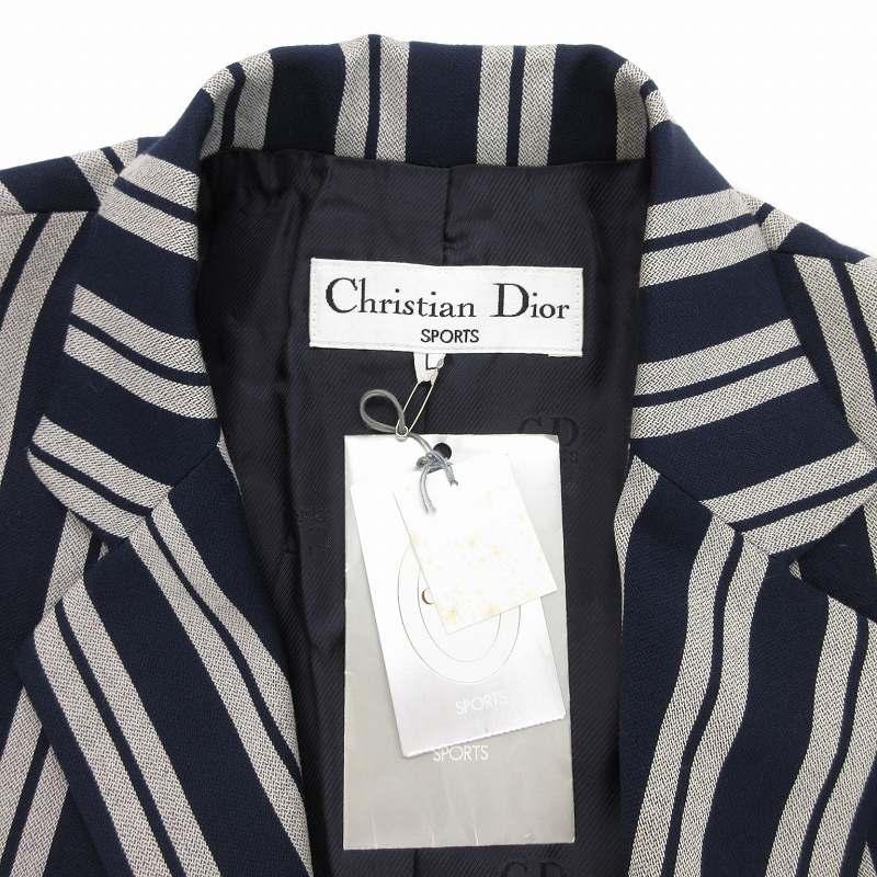 Christian Dior ヴィンテージ エンブレム 刺繍 テーラード Christian Dior ヴィンテージ エンブレム 刺繍 テーラード