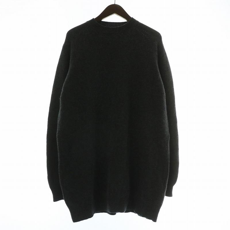 FR2 ニット 黒 Lサイズ rienda | 2WAYファーライクジャガードニットトップス (ニット ) |SHEL