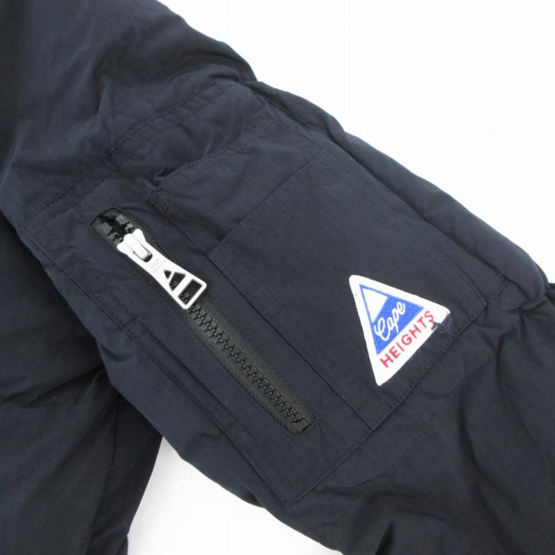 【中古】未使用品 ケープハイツ CAPE HEIGHTS タグ付き サミットアビエイタージャケット 中綿 ブルゾン XS 紺 未使用品 ケープハイツ CAPE HEIGHTS タグ付き サミットアビエイター