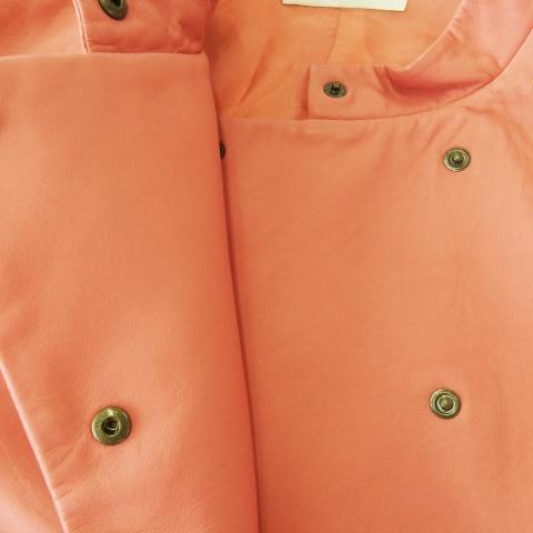 エポカ EPOCA ラムレザージャケット ライダース レザー 革 羊革 ダブル