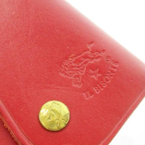 IL BISONTE（イルビゾンテ） キーケース キーリング レザー 革 ロゴ型