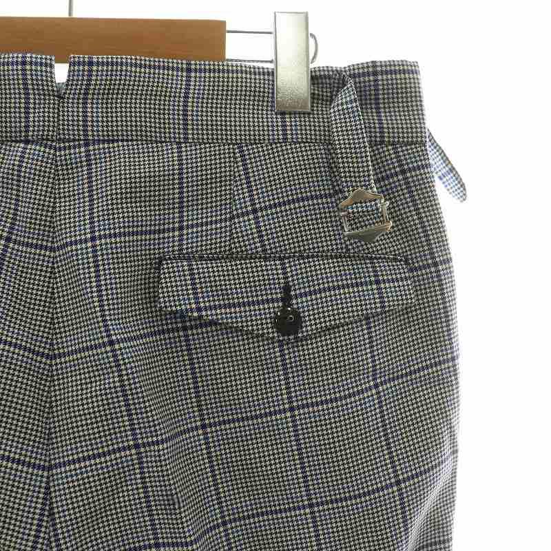 PT01◇スラックスパンツ/48/ウール/BRW/無地/CPGF21ZCBDA1