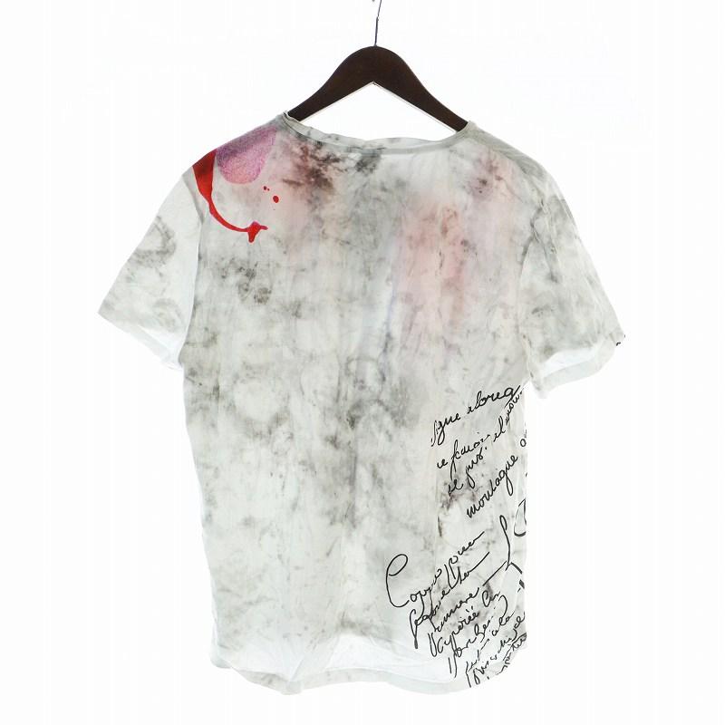 ベルルッティ Berluti Tシャツ カットソー 半袖 ペインティング 