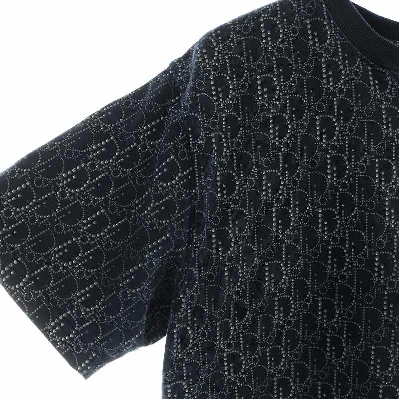 ディオール Dior 20AW オブリーク Tシャツ カットソー 半袖 ロゴ 総柄