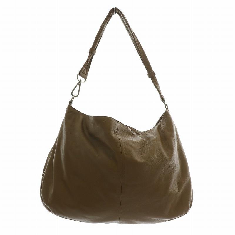 トゥティエ TOUT Y EST ハンドバッグ トート ワンショルダー レザー