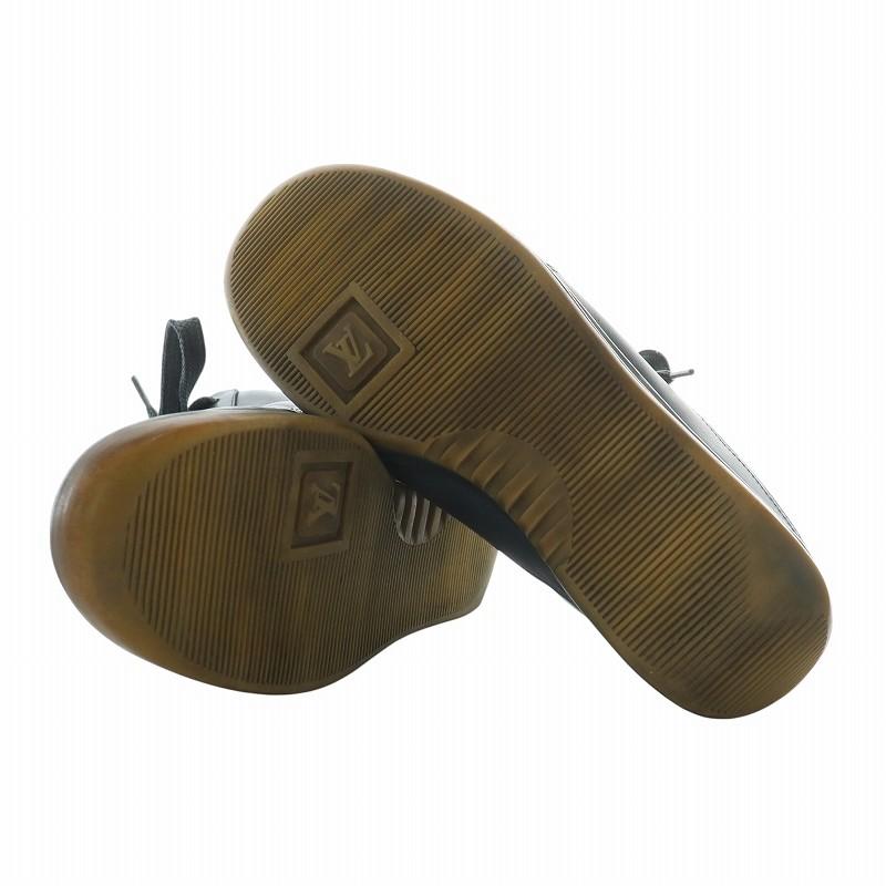 LOUIS VUITTON（ルイ・ヴィトン） スニーカー レザー ローカット ロゴ