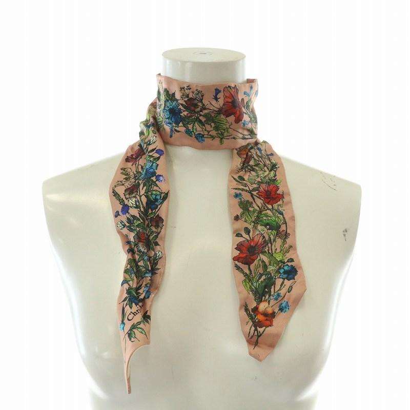 Christian Dior クリスチャンディオール　ディオール　ミッツァ Christian Dior クリスチャンディオール ミッツァ スカーフ 絹