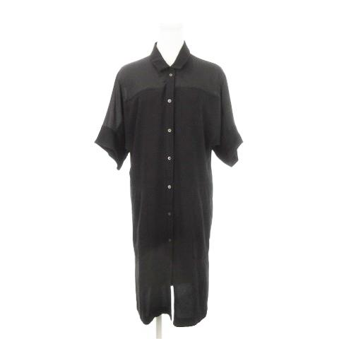 ランバンオンブルー LANVIN en Bleu ワンピース シャツワンピ ひざ丈