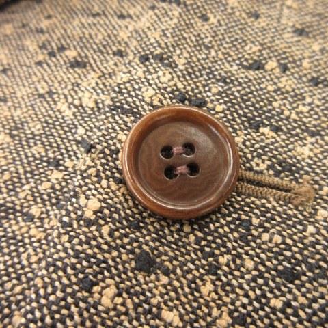 サルトリオ SARTORIO テーラードジャケット ツイード リネン 麻 シルク