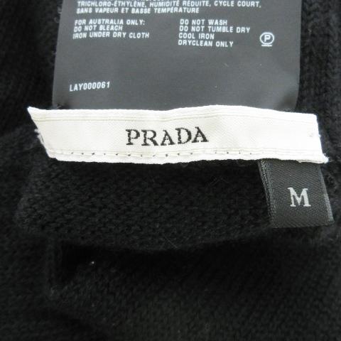 PRADA 未使用品 プラダ 手袋 グローブ ニット ロング カシミヤ