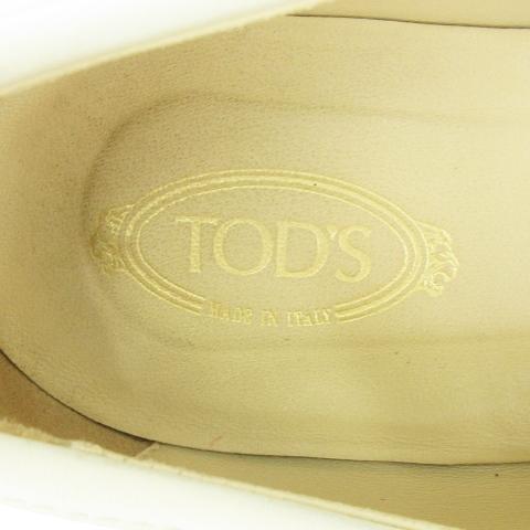 トッズ TOD'S ケイト ローファー スリッポン レザー 革 ベルト ロゴ
