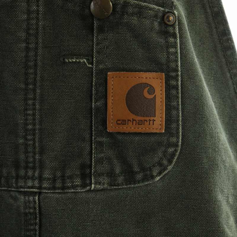 カーハート carhartt オーバーオール ロング ダブルニー つなぎ ロゴ  