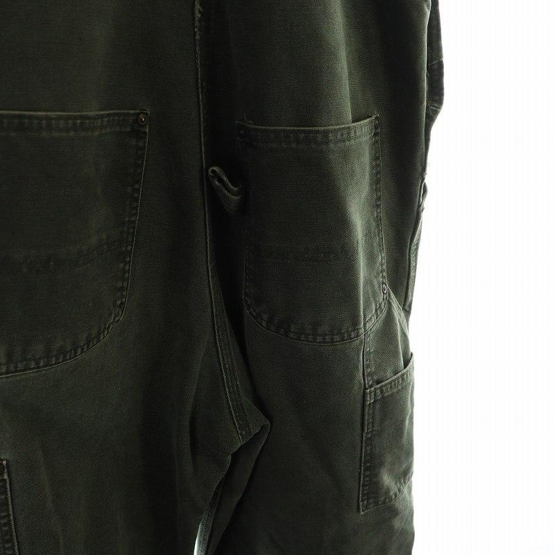 カーハート carhartt オーバーオール ロング ダブルニー つなぎ ロゴ  
