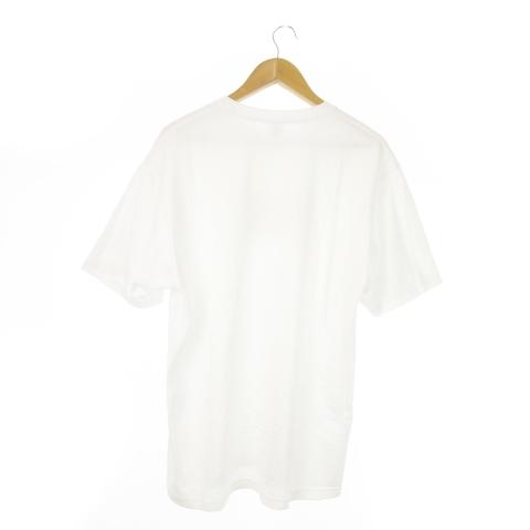 【限定コラボ】シムス × ブラックアイパッチ Tシャツ 両面ロゴ プリント 白 限定コラボ】シムス × ブラックアイパッチ Tシャツ 両面ロゴ