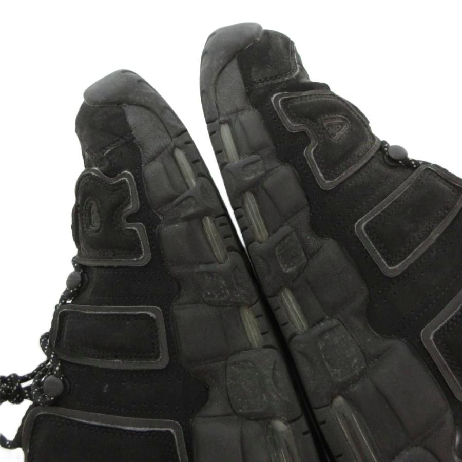 【中古】ナイキ NIKE エア モア アップテンポ モアテン ハイカット スニーカー シューズ 29cm 黒 414962-004 NIKE（ナイキ） NIKE Air More Uptempo Black エア モア アップテンポ