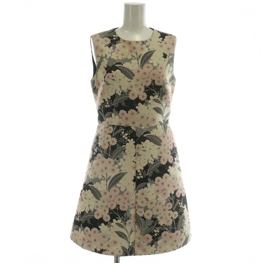レッドヴァレンティノ　　花柄　ノースリーブ　ミニワンピース　38 レッド ヴァレンティノ RED VALENTINO 近年モデル ワンピース