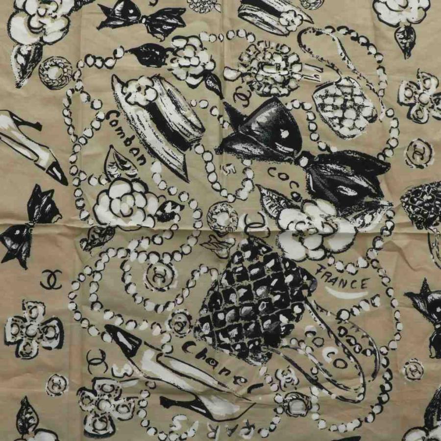 CHANEL シャネル スカーフ バンダナ ハンカチ リボン パンプス 花  
