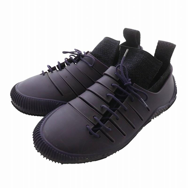 【中古】ボッテガヴェネタ BOTTEGA VENETA CLIMBER CAMPING スニーカー ラバー ローカット レースアップ 36 23cm 紫 BOTTEGA VENETA（ボッテガ・ヴェネタ） BOTTEGA VENETA CLIMBER