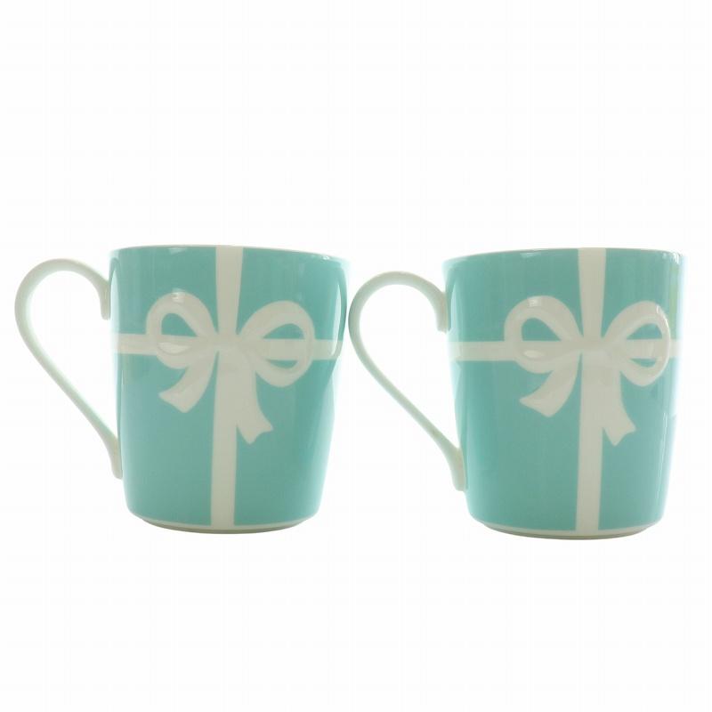 ティファニー TIFFANY & CO. ブルーボックス マグカップ 2点