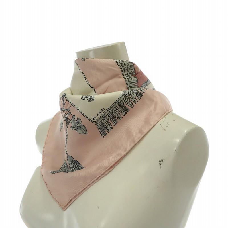 エルメス HERMES カレ90 VUE DU CARROSSE DE LA GALERE LA REALE  